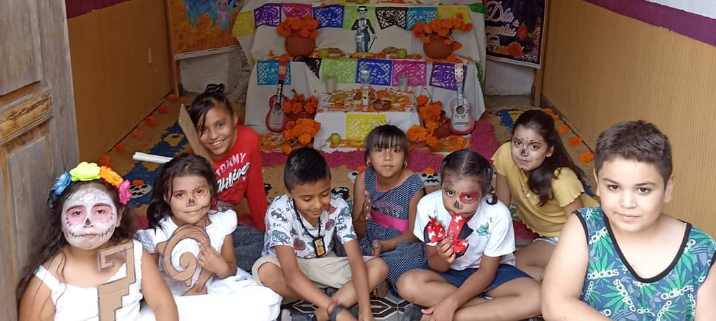 Actividad Cultural Comunitaria: Calaveras, angelitos y diablitos